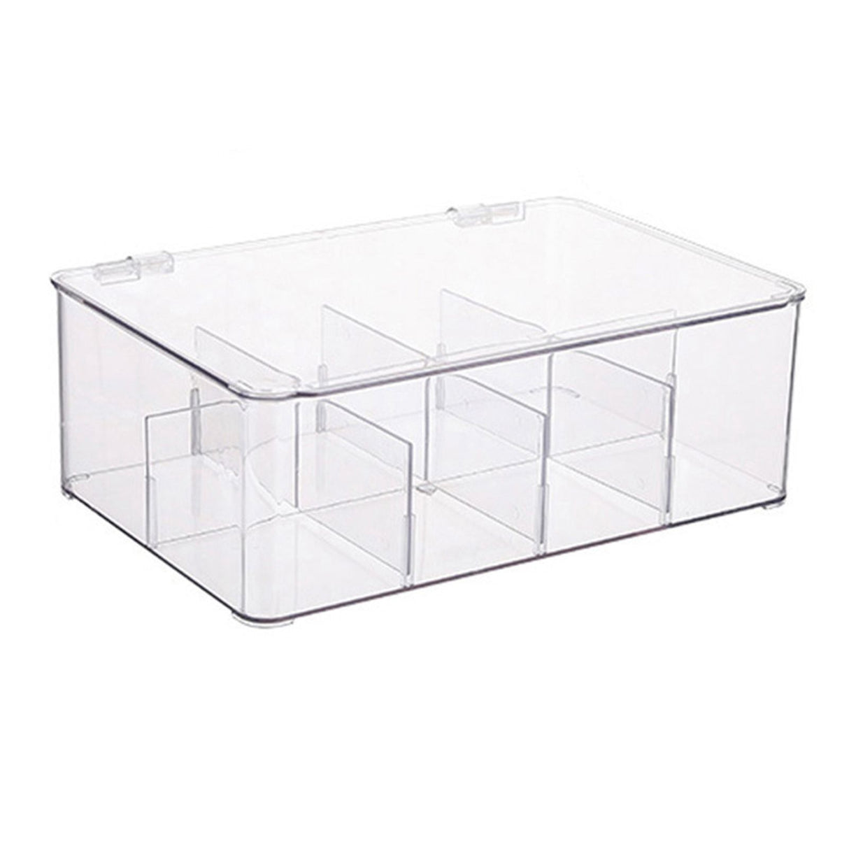 Coffee Condiment Organizer PET Detachable Transparency Baffle Tea Bag Packet Organizers for Coffee Tea Sock Storage