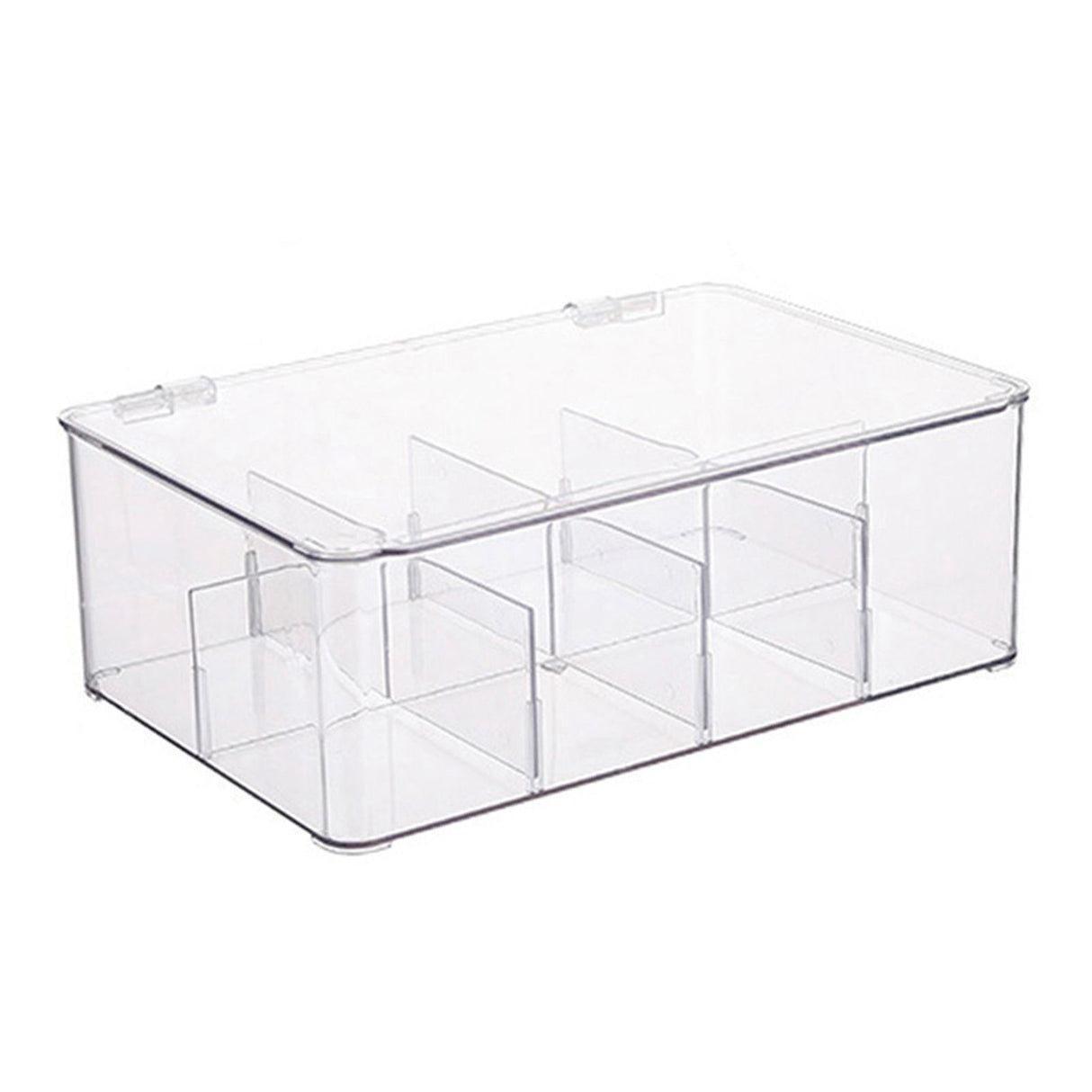 Coffee Condiment Organizer PET Detachable Transparency Baffle Tea Bag Packet Organizers for Coffee Tea Sock Storage