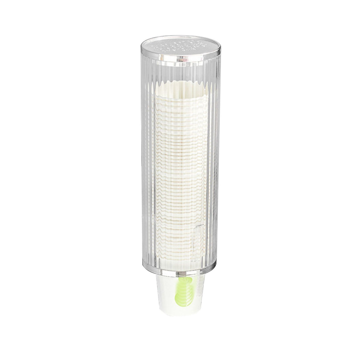 Plastic Disposable Paper Cups Dispenser Wall Mount Pull Type Water Cooler Cup Dispenser Automatic Remover Cup Holder for Home Hospital Gym Office