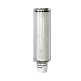 Plastic Disposable Paper Cups Dispenser Wall Mount Pull Type Water Cooler Cup Dispenser Automatic Remover Cup Holder for Home Hospital Gym Office - Top-Down View
