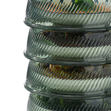 Transparent Green Insulated Food Cover Stackable Multilayer Dustproof Thermal Vegetable Storage Cover 4 Layer