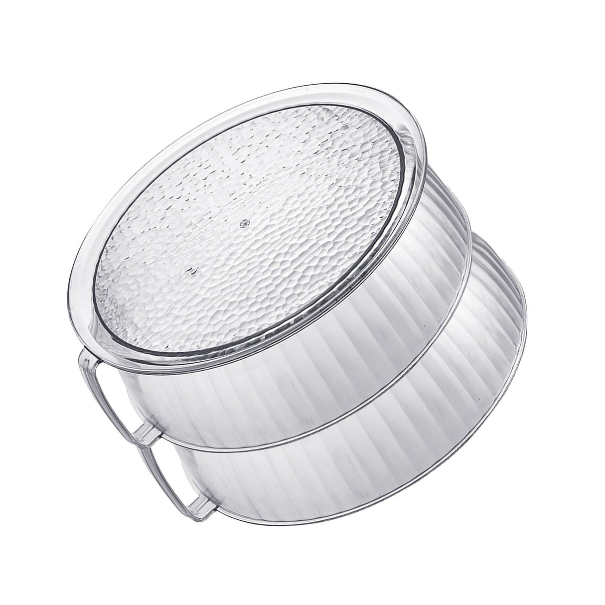 Multilayer Food Cover Multifunctional Transparent Food Cover Fresh Keeping Insulated Dish Cover for Kitchen Dining Table 2 Layers