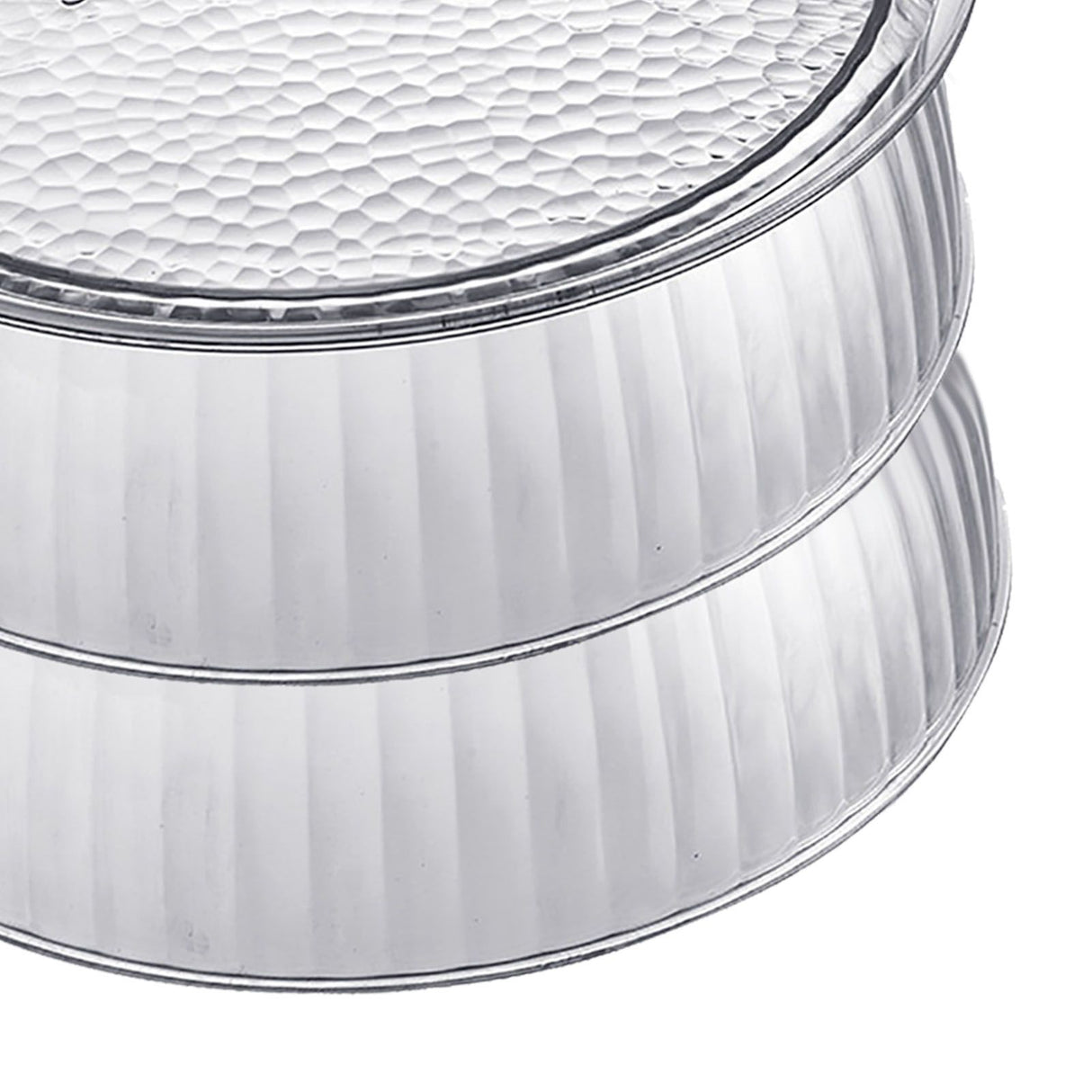 Multilayer Food Cover Multifunctional Transparent Food Cover Fresh Keeping Insulated Dish Cover for Kitchen Dining Table 2 Layers