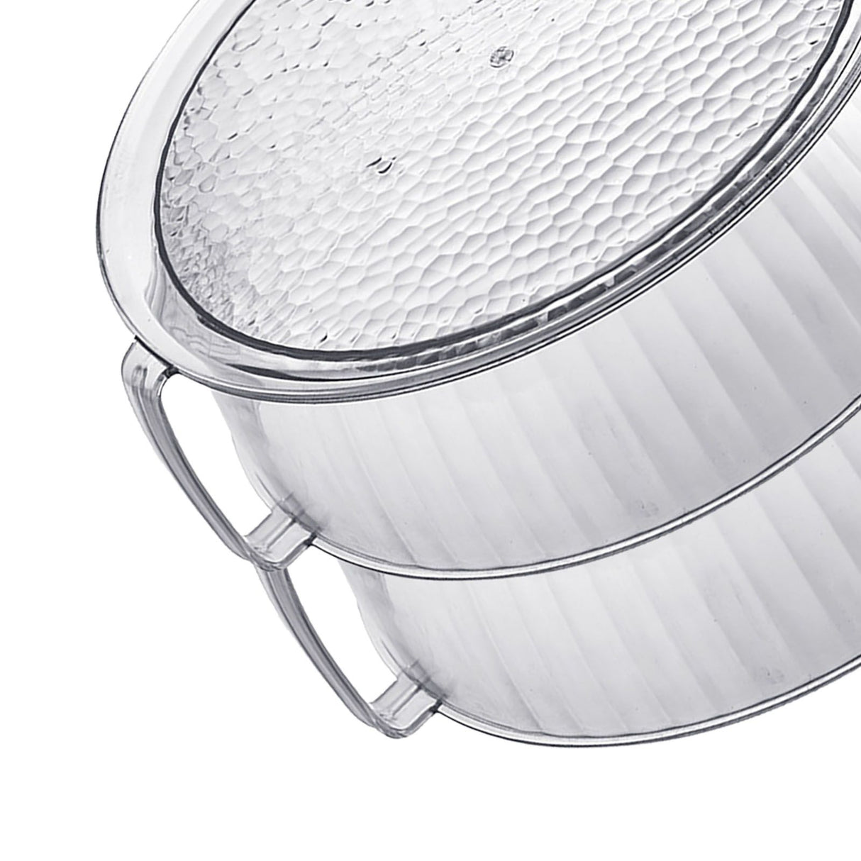 Multilayer Food Cover Multifunctional Transparent Food Cover Fresh Keeping Insulated Dish Cover for Kitchen Dining Table 2 Layers