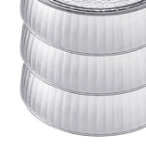 Multilayer Food Cover Multifunctional Transparent Food Cover Fresh Keeping Insulated Dish Cover for Kitchen Dining Table 3 Layers