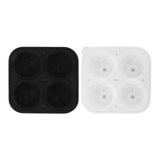 2Pcs Silicone Ice Cube Molds Fun Shapes Round Sphere Ball Mold for Whiskey Cocktails Game Day Soccer - Extra Image