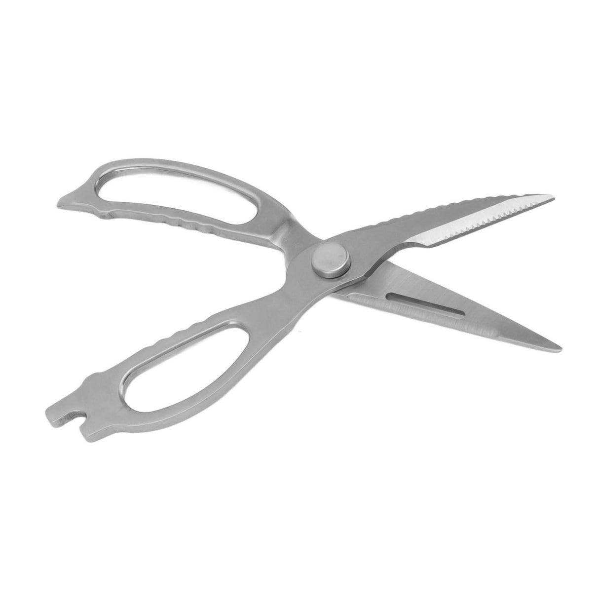 Stainless Steel Kitchen Scissors with Magnetic Scissors Sleeves Detachable Sharpness Heavy Duty Scissors for Barbecue
