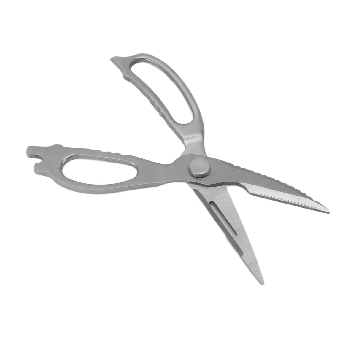 Stainless Steel Kitchen Scissors with Magnetic Scissors Sleeves Detachable Sharpness Heavy Duty Scissors for Barbecue
