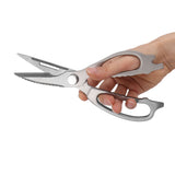 Stainless Steel Kitchen Scissors with Magnetic Scissors Sleeves Detachable Sharpness Heavy Duty Scissors for Barbecue