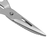Stainless Steel Kitchen Scissors with Magnetic Scissors Sleeves Detachable Sharpness Heavy Duty Scissors for Barbecue