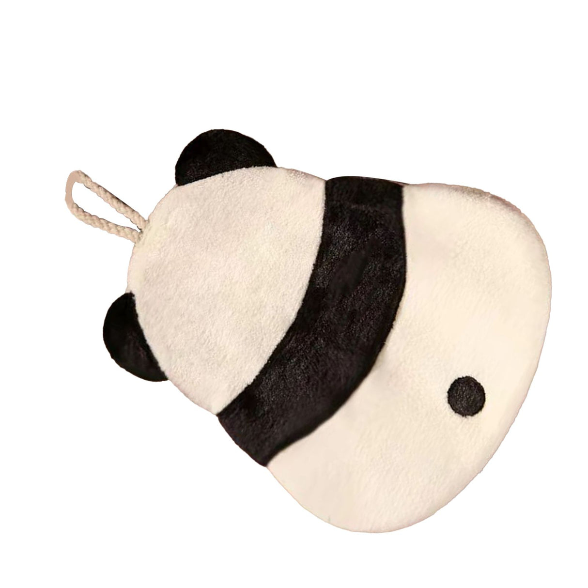 Hand Towel Thickened Cute Cartoon Animal Pattern Absorbent Hanging Kitchen Towel for Kids Home Panda Pattern