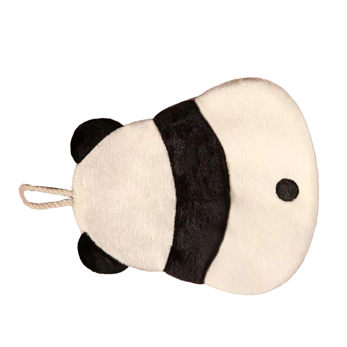 Hand Towel Thickened Cute Cartoon Animal Pattern Absorbent Hanging Kitchen Towel for Kids Home Panda Pattern