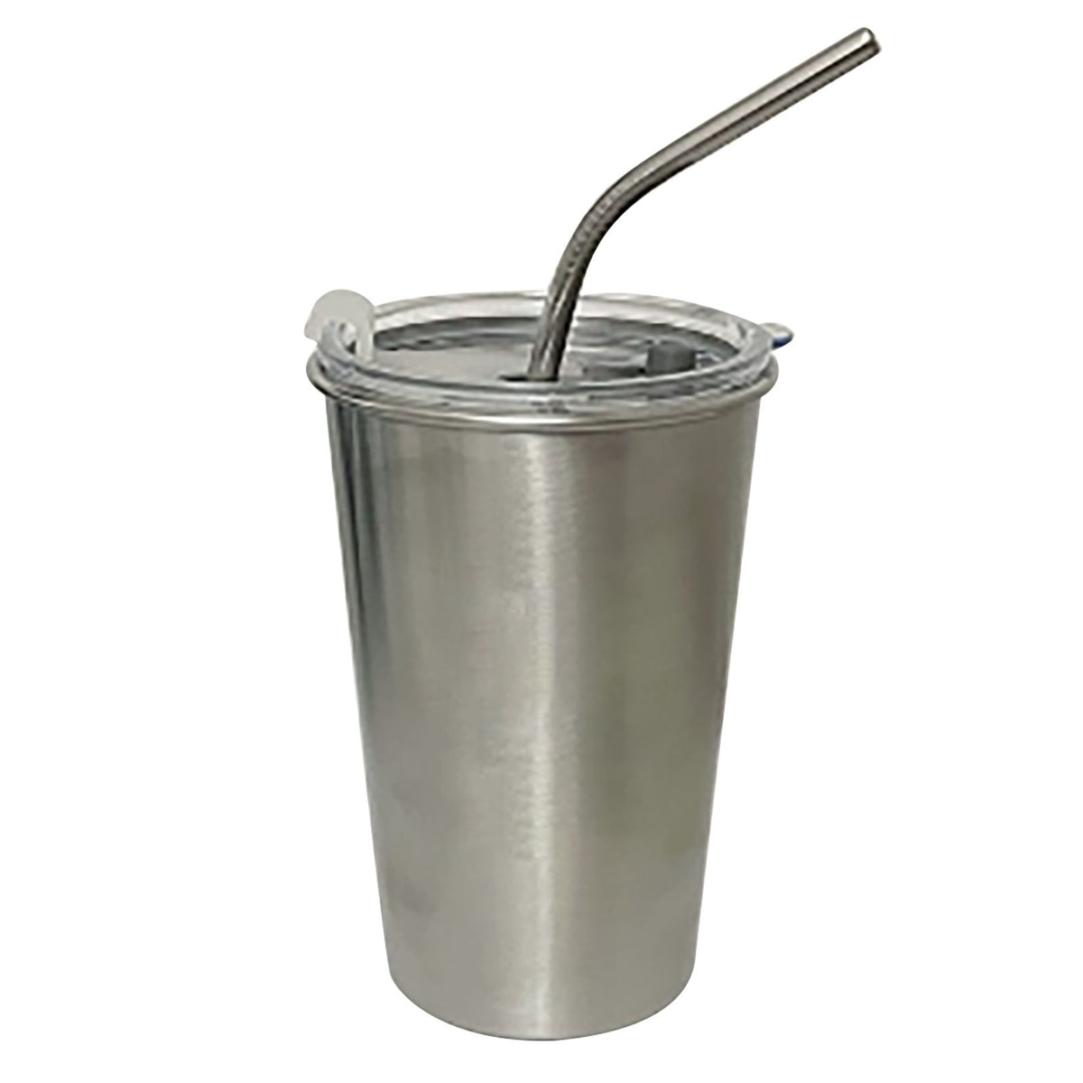 Stainless Steel Cold Tumbler 500ml with Metal Straws Lid Iced Coffee Travel Mug for Coffee Water Tea Loving Dog