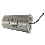Stainless Steel Cold Tumbler 500ml with Metal Straws Lid Iced Coffee Travel Mug for Coffee Water Tea Happy Bear