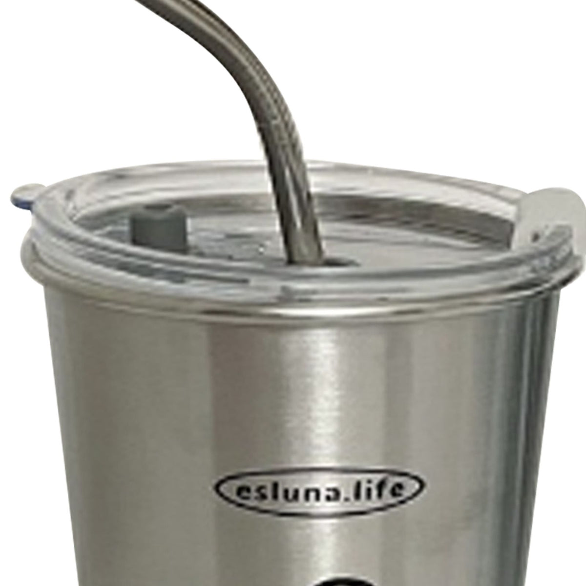 Stainless Steel Cold Tumbler 500ml with Metal Straws Lid Iced Coffee Travel Mug for Coffee Water Tea Happy Bear