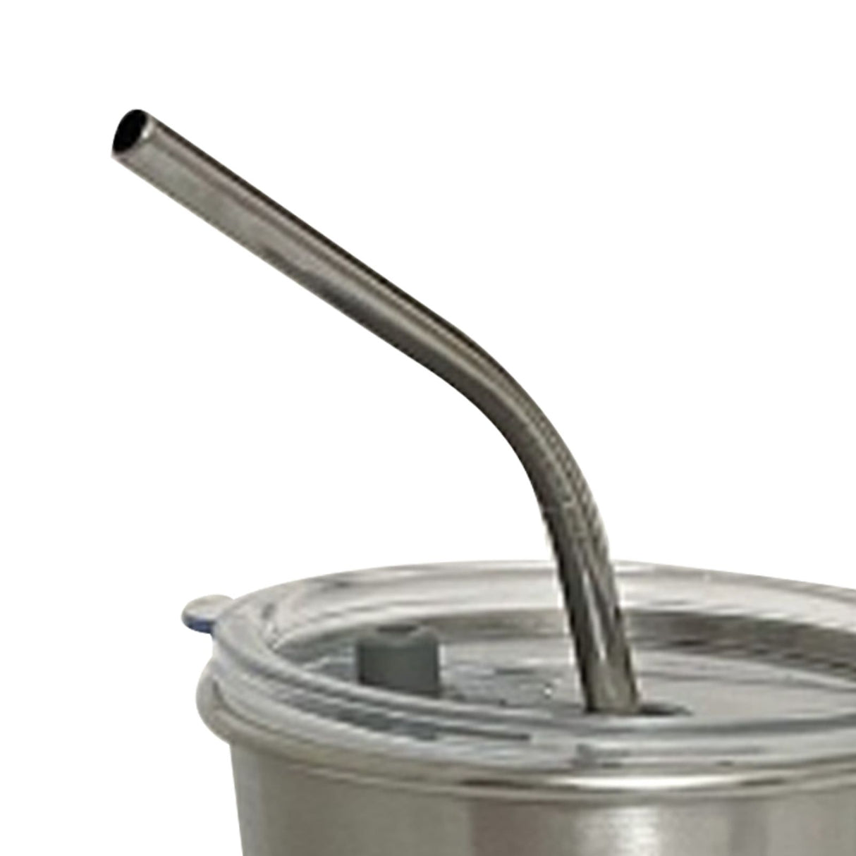 Stainless Steel Cold Tumbler 500ml with Metal Straws Lid Iced Coffee Travel Mug for Coffee Water Tea Happy Bear