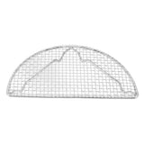 Cooling Racks for Baking Stainless Steel Wire Cooking Rack High Temperature Resistant Oven Safe for Cooking Roasting Grilling Small Semicircle 16CM