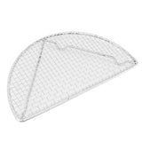 Cooling Racks for Baking Stainless Steel Wire Cooking Rack High Temperature Resistant Oven Safe for Cooking Roasting Grilling Small Semicircle 16CM