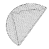 Cooling Racks for Baking Stainless Steel Wire Cooking Rack High Temperature Resistant Oven Safe for Cooking Roasting Grilling Small Semicircle 16CM