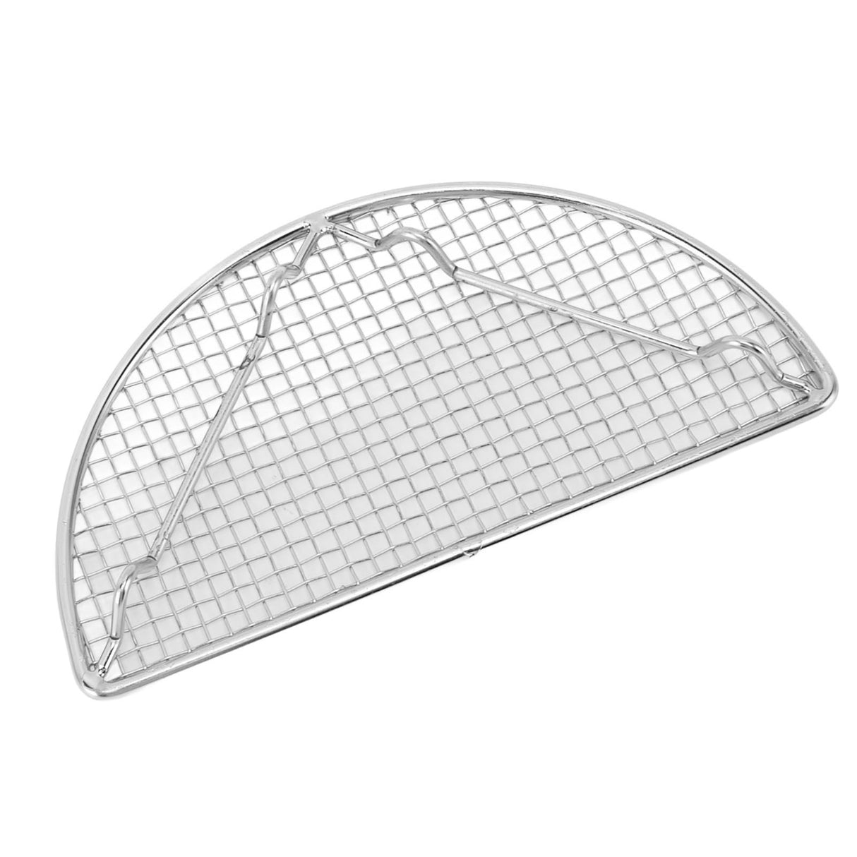 Cooling Racks for Baking Stainless Steel Wire Cooking Rack High Temperature Resistant Oven Safe for Cooking Roasting Grilling Small Semicircle 16CM