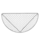 Cooling Racks for Baking Stainless Steel Wire Cooking Rack High Temperature Resistant Oven Safe for Cooking Roasting Grilling Small Semicircle 16CM
