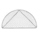 Cooling Racks for Baking Stainless Steel Wire Cooking Rack High Temperature Resistant Oven Safe for Cooking Roasting Grilling Medium Semicircle 18CM