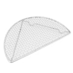 Cooling Racks for Baking Stainless Steel Wire Cooking Rack High Temperature Resistant Oven Safe for Cooking Roasting Grilling Medium Semicircle 18CM