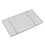 Cooling Racks for Baking Stainless Steel Wire Cooking Rack High Temperature Resistant Oven Safe for Cooking Roasting Grilling Rectangle 19.2CM - Side View