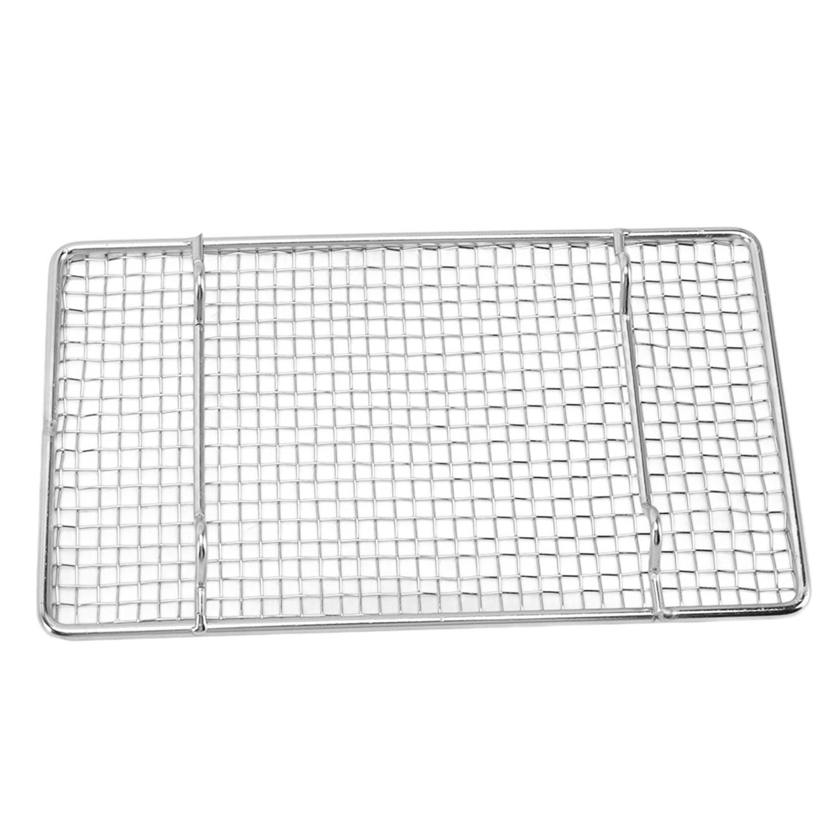 Cooling Racks for Baking Stainless Steel Wire Cooking Rack High Temperature Resistant Oven Safe for Cooking Roasting Grilling Rectangle 19.2CM