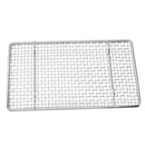 Cooling Racks for Baking Stainless Steel Wire Cooking Rack High Temperature Resistant Oven Safe for Cooking Roasting Grilling Rectangle 19.2CM