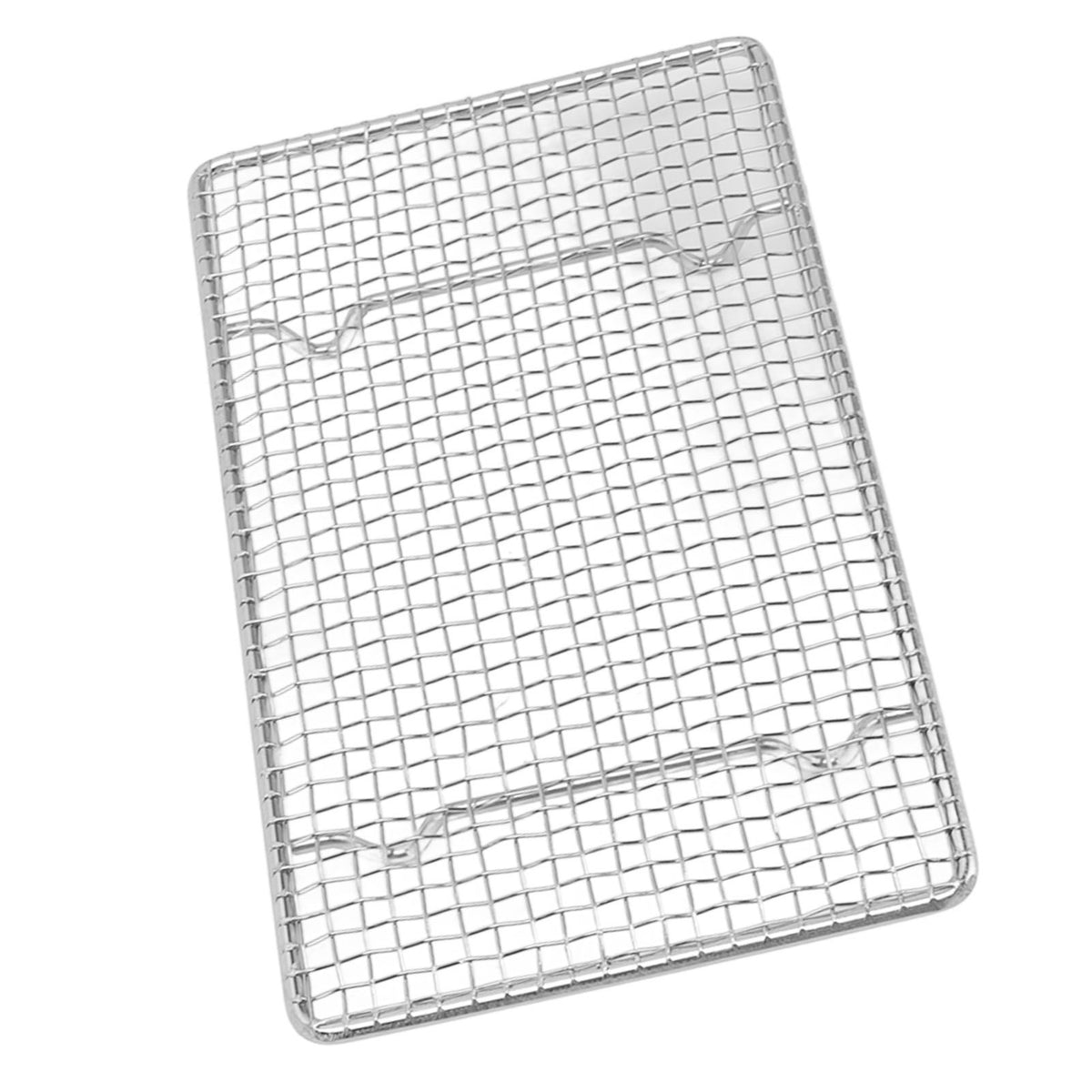 Cooling Racks for Baking Stainless Steel Wire Cooking Rack High Temperature Resistant Oven Safe for Cooking Roasting Grilling Rectangle 19.2CM