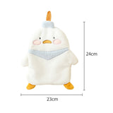 Animal Hand Towel Soft Cute Wall Mounted Dish Cloth Hand Dry Towel for Kitchen Bathroom Duck