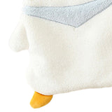 Animal Hand Towel Soft Cute Wall Mounted Dish Cloth Hand Dry Towel for Kitchen Bathroom Duck