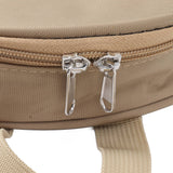 Camping Travel Cooking Utensils Bag Travel Cookware Pouch Bag with Handle for BBQ Camp Cookware Kitchen Kit Khaki