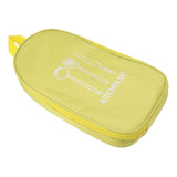 Camping Travel Cooking Utensils Bag Travel Cookware Pouch Bag with Handle for BBQ Camp Cookware Kitchen Kit Yellow