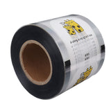 Cup Sealer Film 2000PCS Per Roll CPP Cute Giraffe Pattern Milk Tea Cup Sealing Film for Plastic and Paper Cup 90 to 95mm