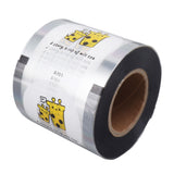 Cup Sealer Film 2000PCS Per Roll CPP Cute Giraffe Pattern Milk Tea Cup Sealing Film for Plastic and Paper Cup 90 to 95mm
