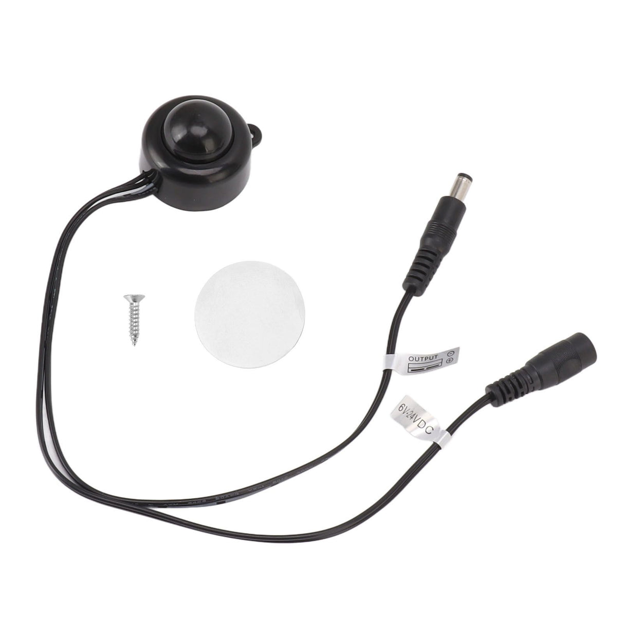 Motion Activated Sensor Detector Switch for Cabinet Light PIR Infrared Motion Sensing Switch DC6‑24V