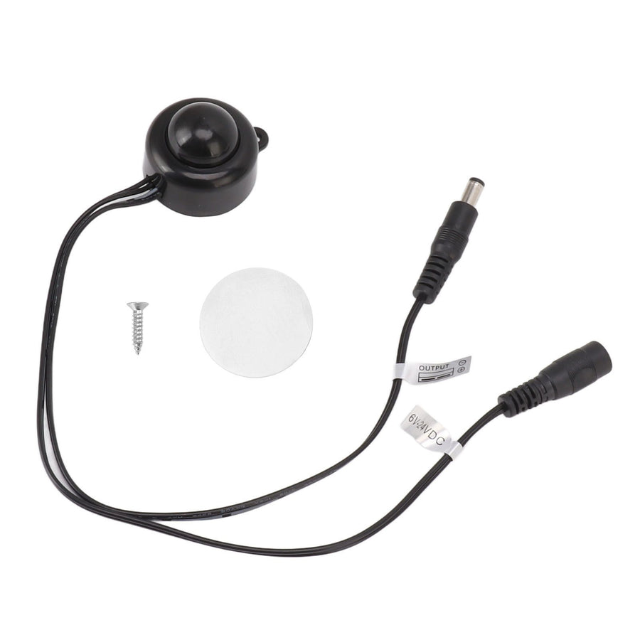 Motion Activated Sensor Detector Switch for Cabinet Light PIR Infrared Motion Sensing Switch DC6‑24V