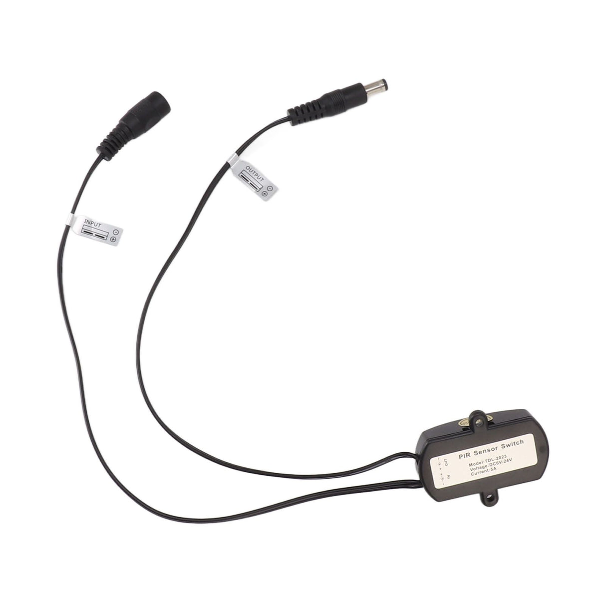 PIR Motion Detector Switch 120 Degree Angle Mini Infrared Auto Switch Detector for LED Strip Security System DC 6‑24V
