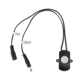 PIR Motion Detector Switch 120 Degree Angle Mini Infrared Auto Switch Detector for LED Strip Security System DC 6‑24V