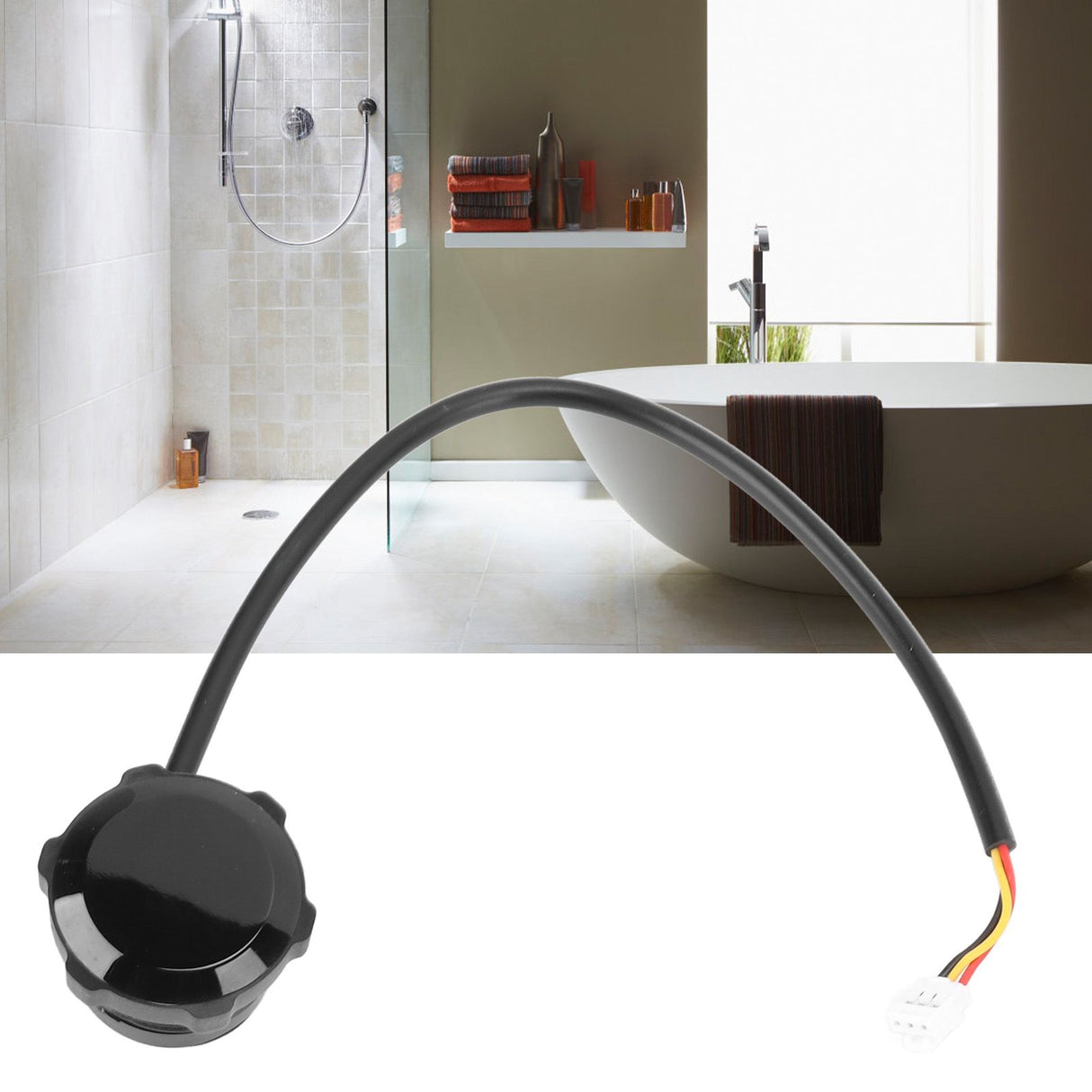 Infrared Induction Sensor Waterproof IP67 Intelligent ABS Housing Mini Motion Sensor for Bathroom DC5‑24V