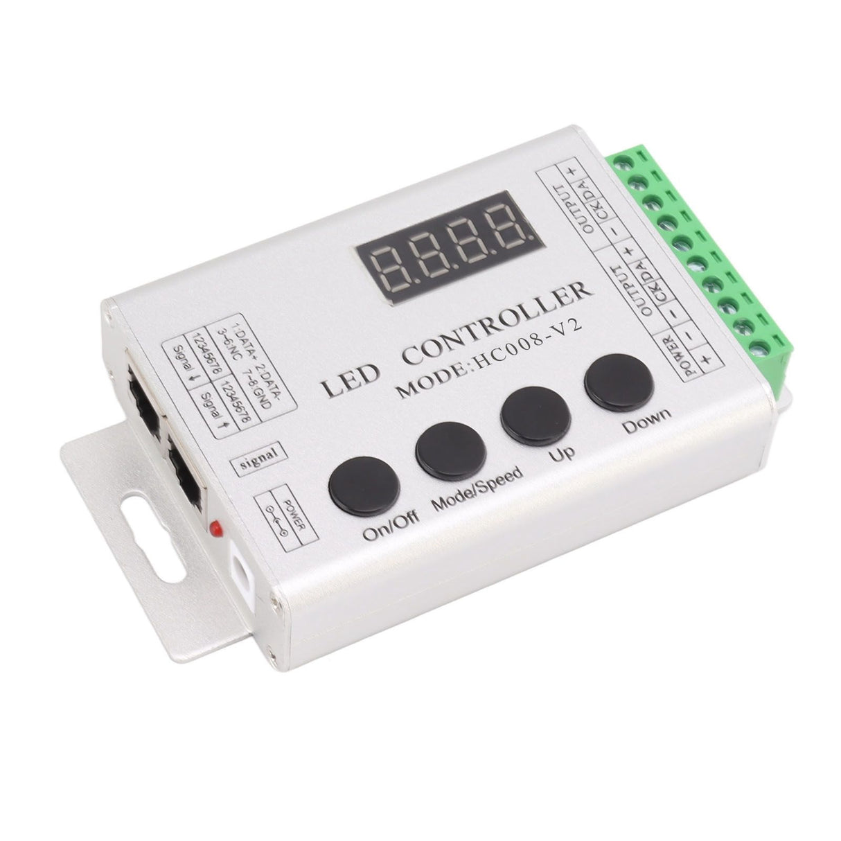 LED RGB Controller SPI Signal Light Strip Controller for 6803 1903 WS2811 WS2812B 5V to 24V