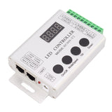 LED RGB Controller SPI Signal Light Strip Controller for 6803 1903 WS2811 WS2812B 5V to 24V - Low Angle