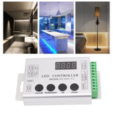 LED RGB Controller SPI Signal Light Strip Controller for 6803 1903 WS2811 WS2812B 5V to 24V