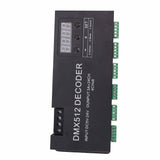 24 Channel DMX Decoder Digital Display RGBW DMX512 Dimming Driver LED Controller for Stage Bar DC5V‑24V