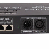 24 Channel DMX Decoder Digital Display RGBW DMX512 Dimming Driver LED Controller for Stage Bar DC5V‑24V