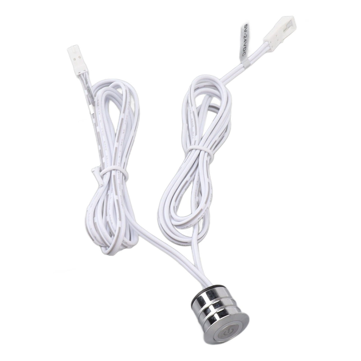 Blue LED Touch Switch Embedded Installation Heat Dissipation Touch Switch for Closet Cabinets Wine Cooler Lights
