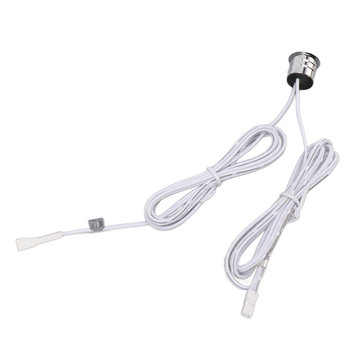 Blue LED Touch Switch Embedded Installation Heat Dissipation Touch Switch for Closet Cabinets Wine Cooler Lights