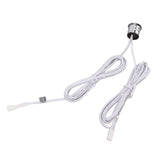 Blue LED Touch Switch Embedded Installation Heat Dissipation Touch Switch for Closet Cabinets Wine Cooler Lights - Top-Down View
